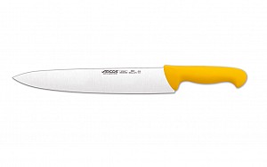 Нож поварской "Шеф" Arcos 250 мм (292200) желтая рукоятка