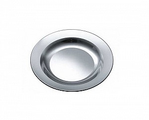 Тарелка мелкая нержавеющая сталь 200 мм